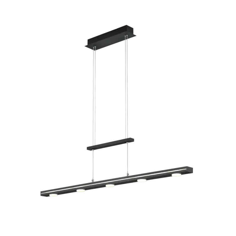 TRIO Suspension intérieur noir mat et blanc LACAL