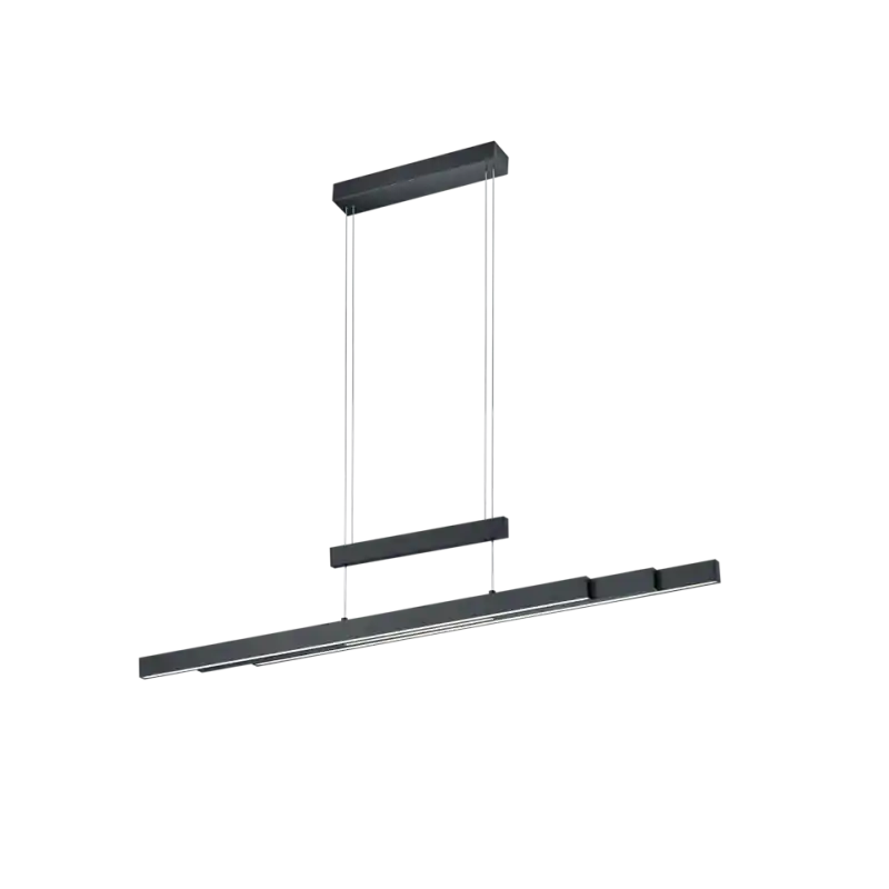 TRIO Suspension intérieur noir mat et blanc TRAJAN