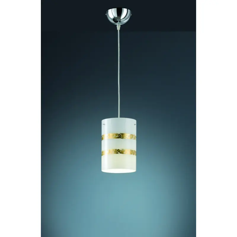 TRIO Suspension intérieur chrome et or NIKOSIA