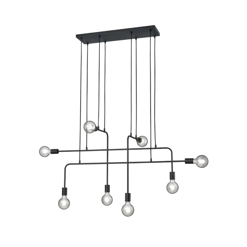 TRIO Suspension intérieur noir mat CONNOR