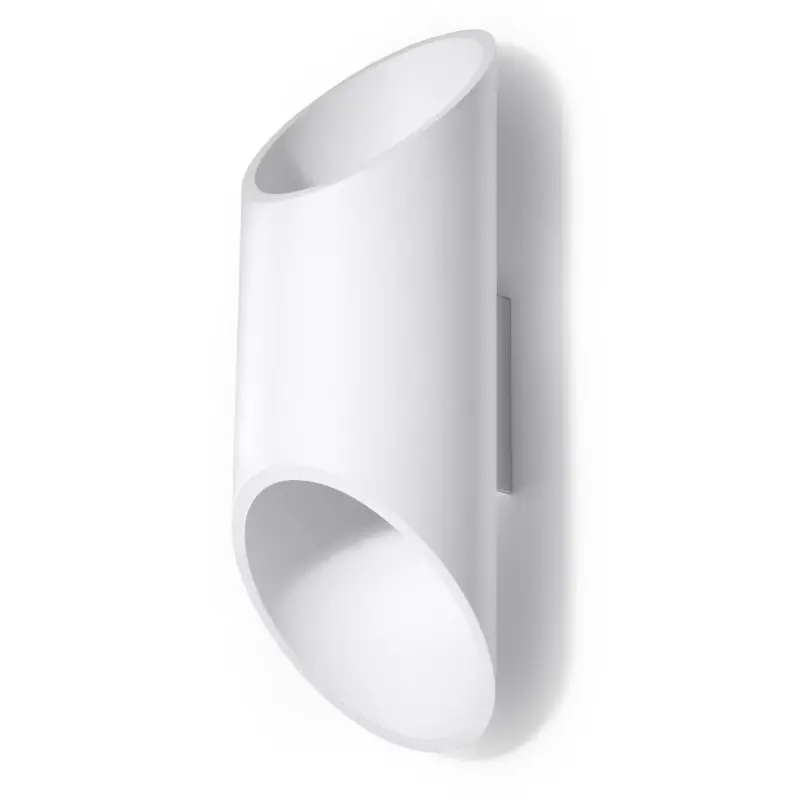 Applique PENNE 30, aluminium, blanc