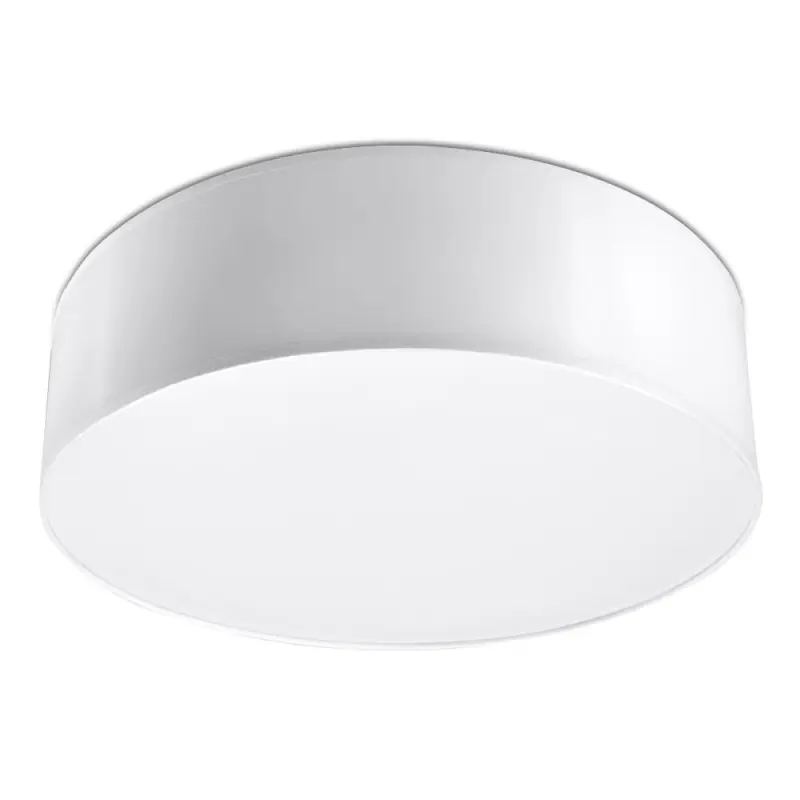 Plafonnier ARENA 35, PVC, blanc, E27