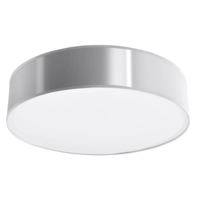 Plafonnier ARENA 45, PVC, gris, E27