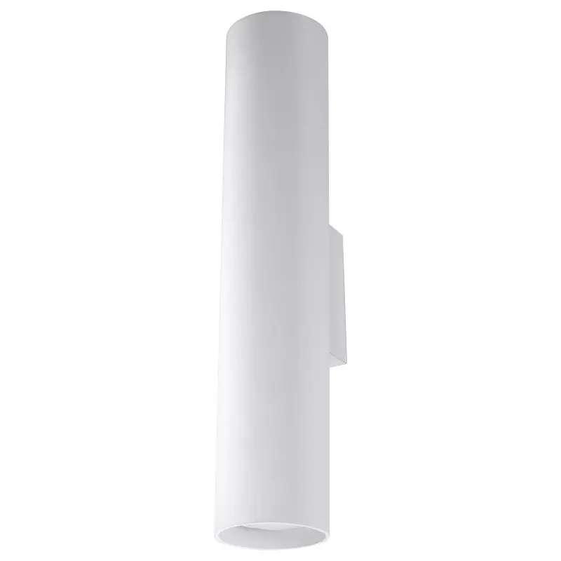Applique LAGOS, acier blanc, GU10