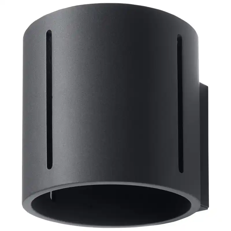 Applique INEZ noir, aluminium noir