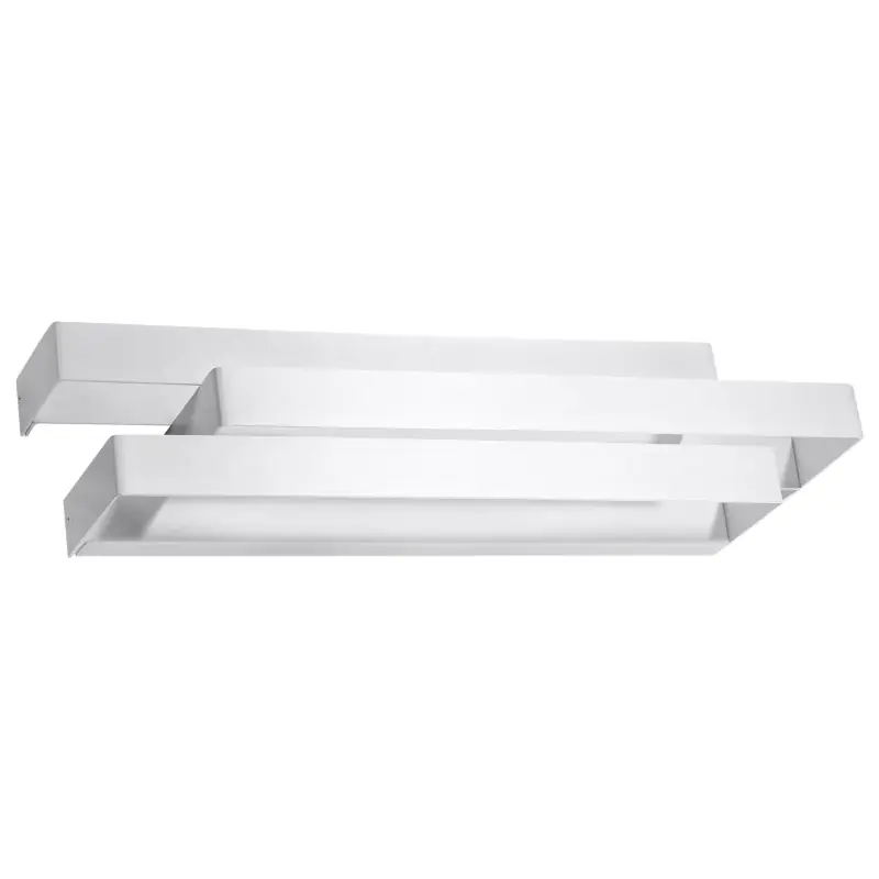 Applique FROST, acier blanc
