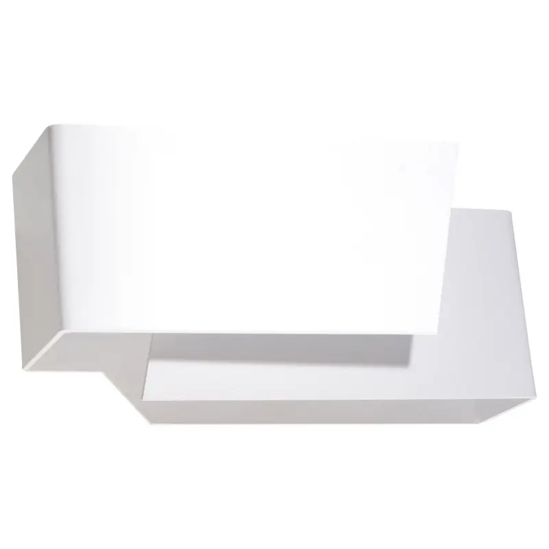 Applique PIEGARE, acier blanc