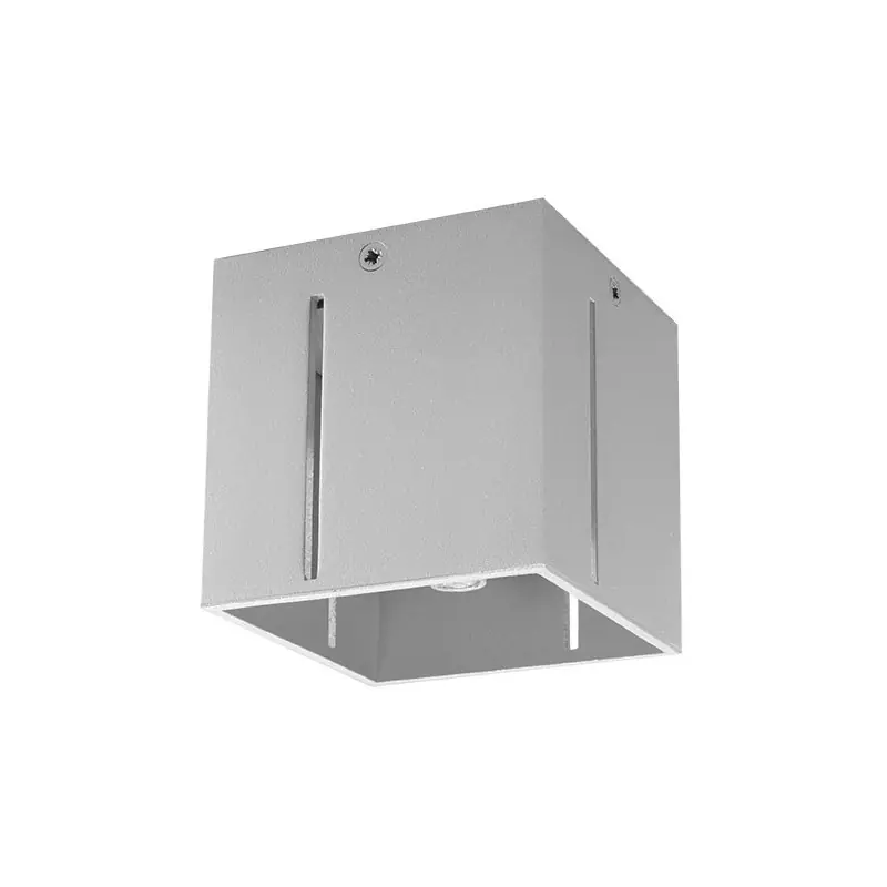 Plafonnier PIXAR, aluminium gris