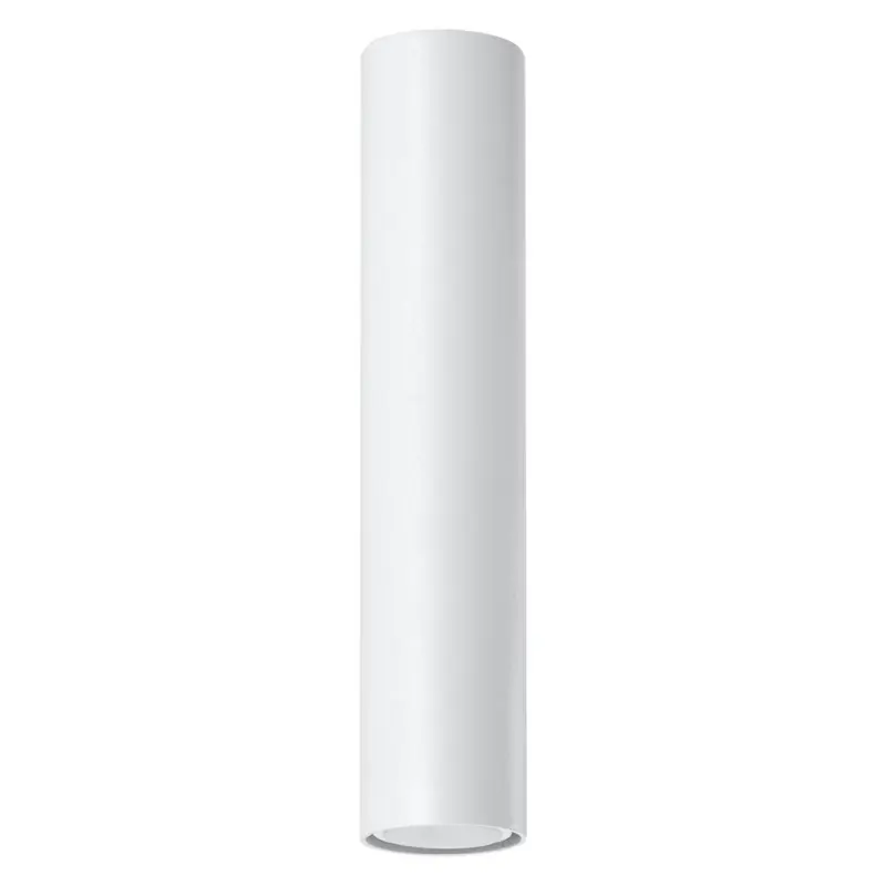Plafonnier LAGOS, acier blanc, GU10