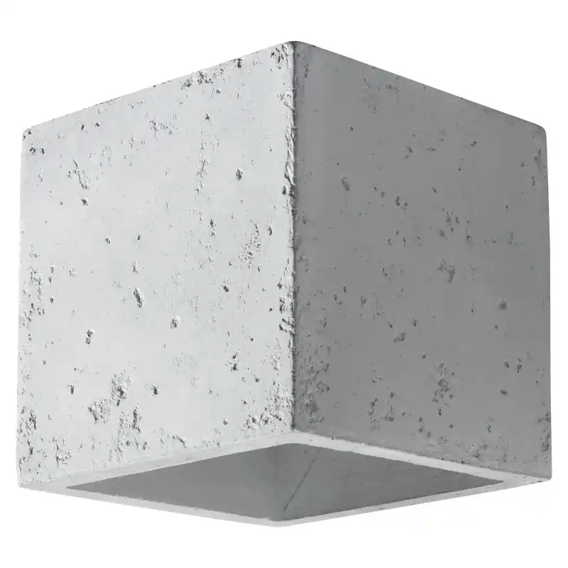 Applique QUAD beton blanc