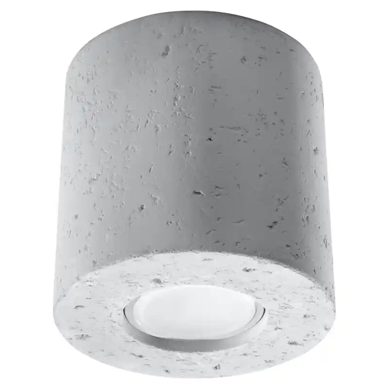 Plafonnier ORBIS beton blanc, GU10