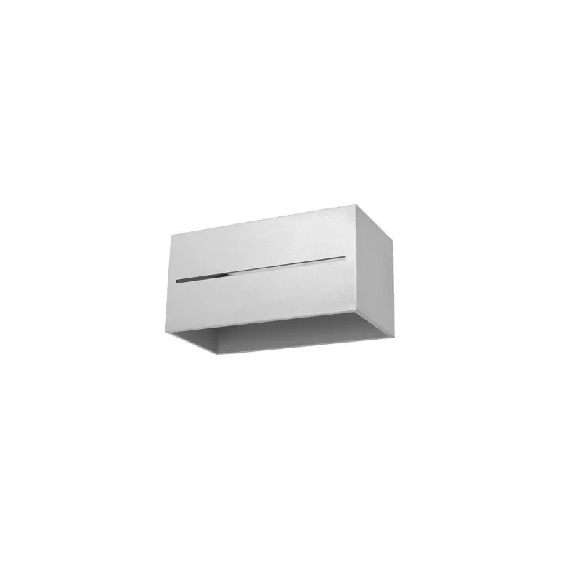 Applique LOBO MAXI, aluminium gris