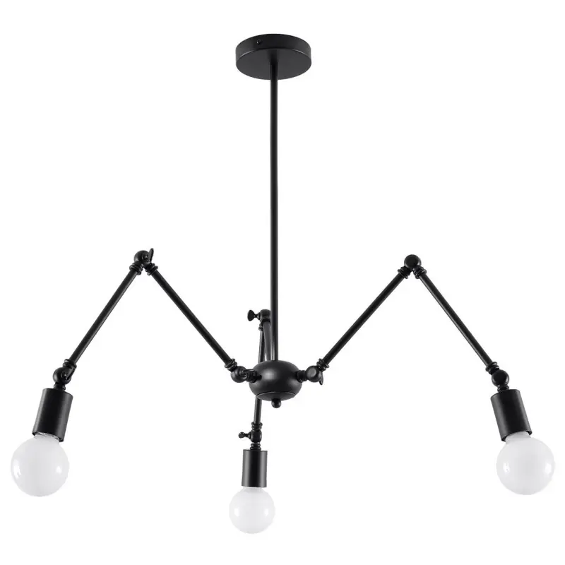 Suspension STARK 3, acier noir