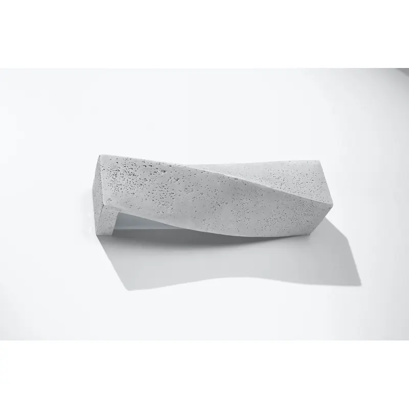 Applique SIGMA, béton gris, E27
