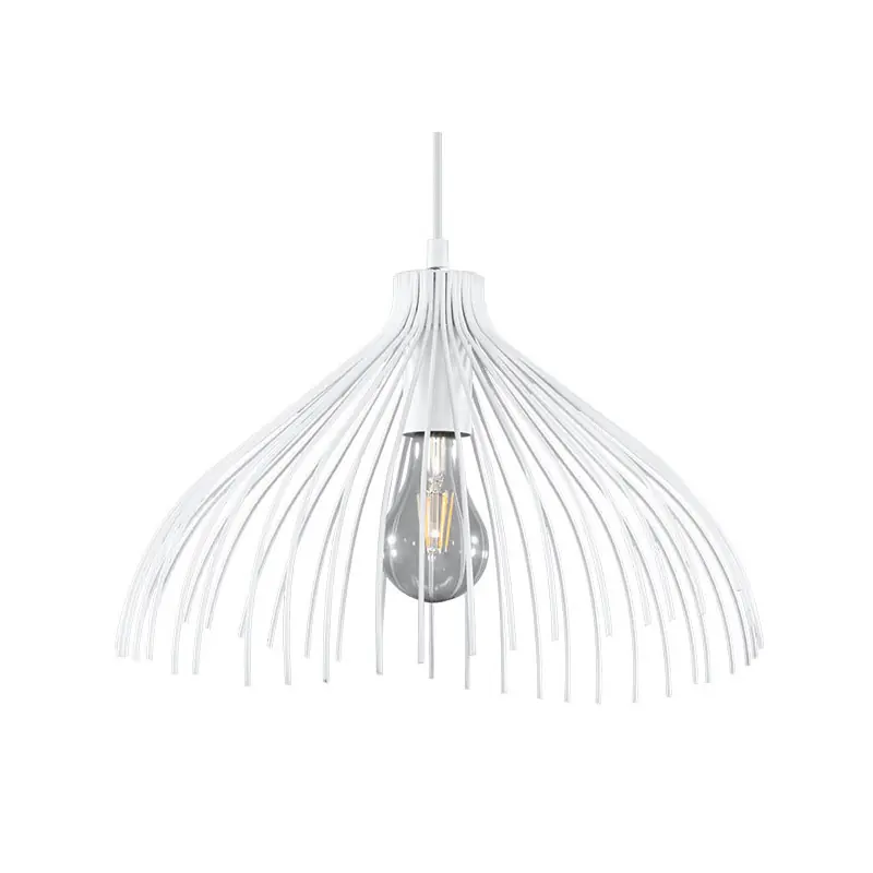 Suspension UMB, acier blanc, E27