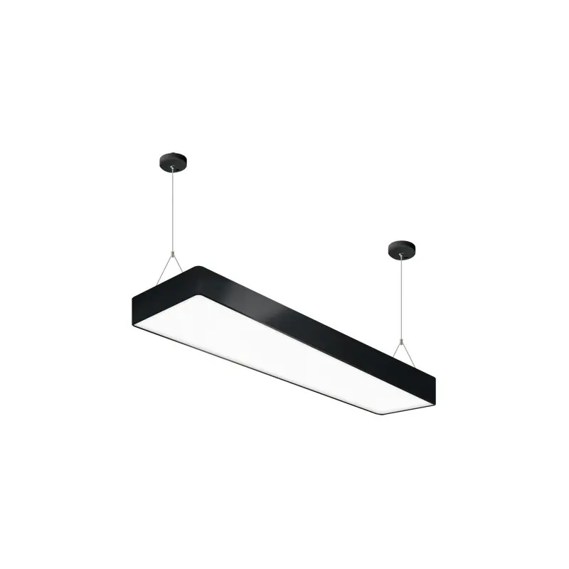 FLARA LED 24W NOIR 4000K Suspension SMD LED SMD LED, inclus