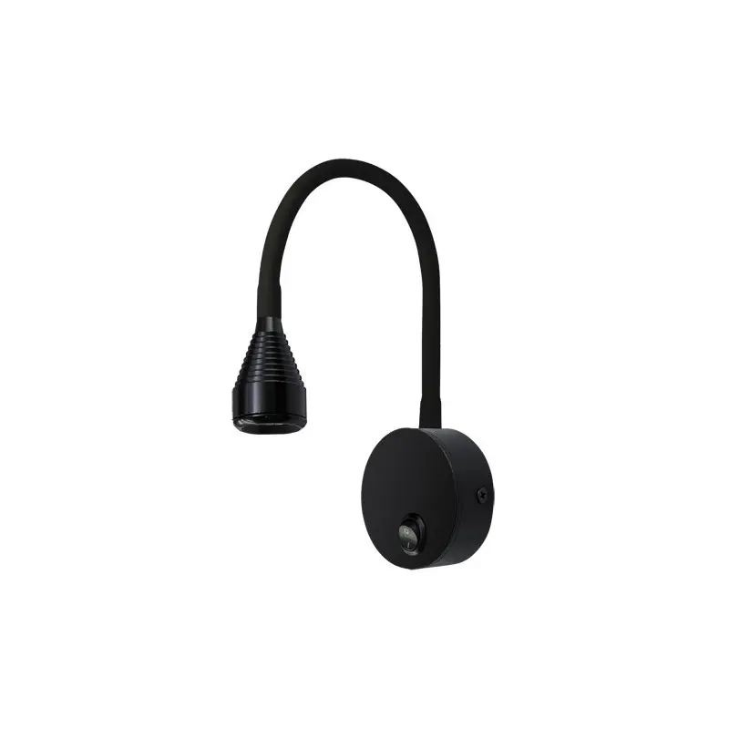Applique LISEUSE POLA LED 3,5W NOIR 4000K Luminaire décoratif LED 1 COB LED, inclus