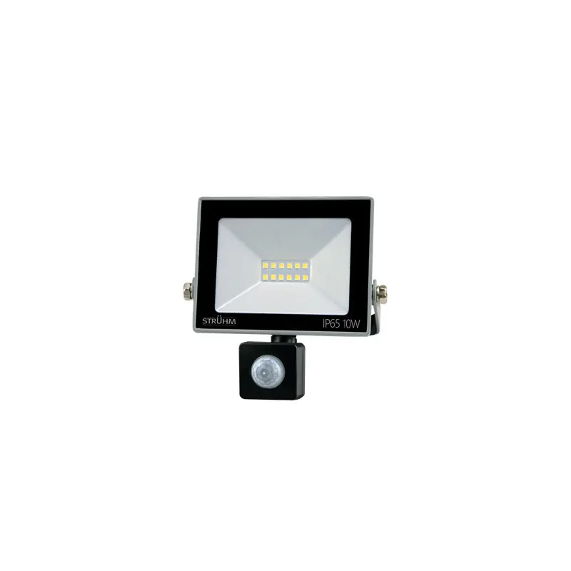 KROMA LED S 10W GRIS 6500K Projecteur SMD LED avec détecteur SMD LED, inclus