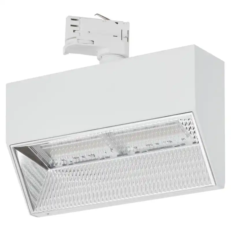 Projecteur sur rail blanc FALL 50w-3000k-3500k-4000k