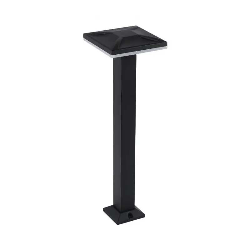 Borne potelet 60cm a fixer led 12w ip54 jardin 3000k 850 lumens