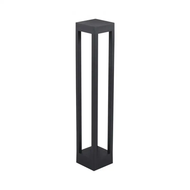 Borne potelet 60cm a fixer led 7w ip54 jardin 3000k 750 lumens