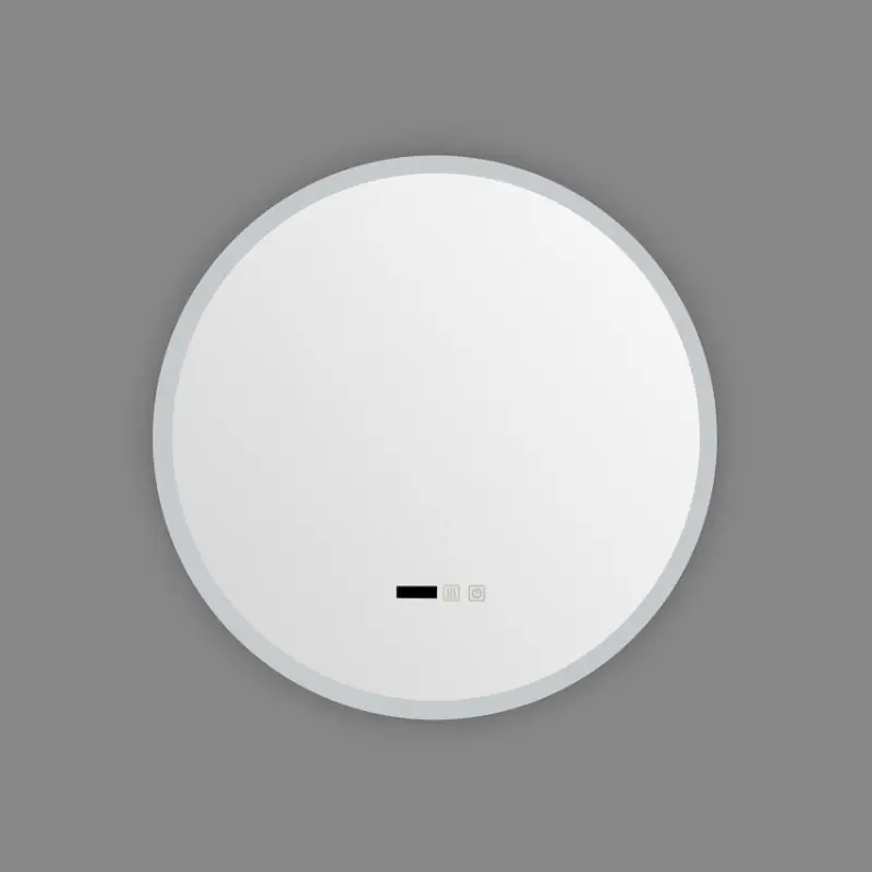 Miroir led 22w salle de bain décoration dressing rond 60cm ip44