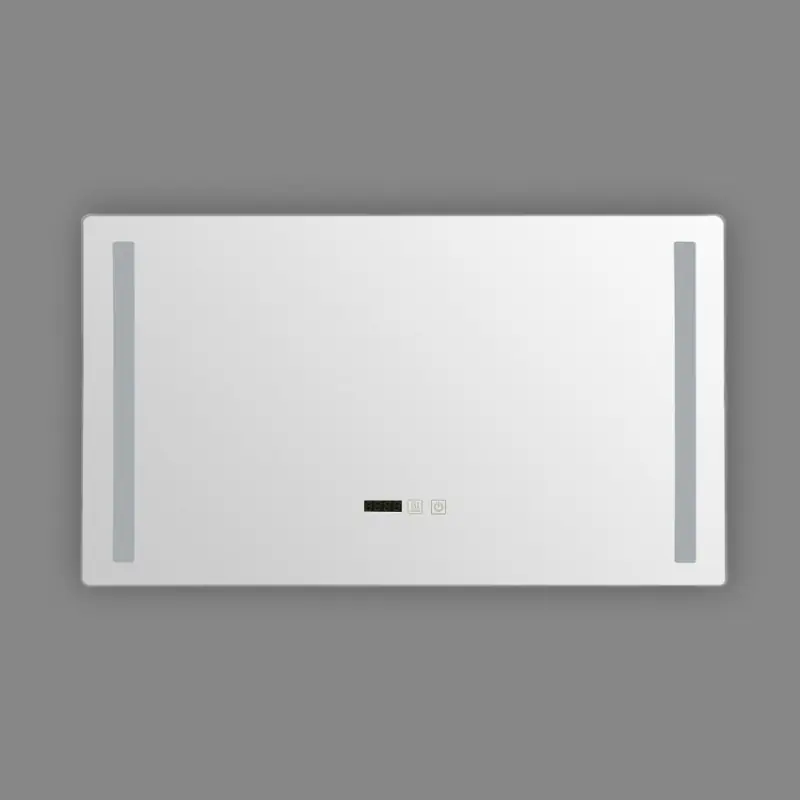 Miroir led 46w salle de bain décoration dressing rectangle 80cm ip44