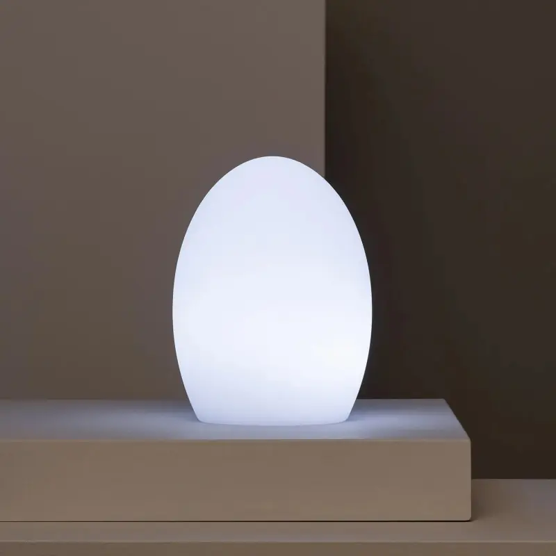 Lampe a poser étanche rgb couleurs télécommande extérieur rechargeable nomade lumineux