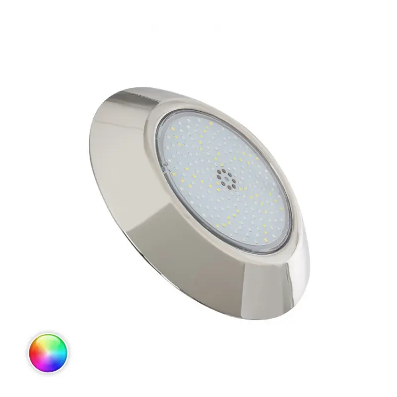 Hublot led 12w étanche piscine bassin cascade multi couleurs rgbw-12v dc