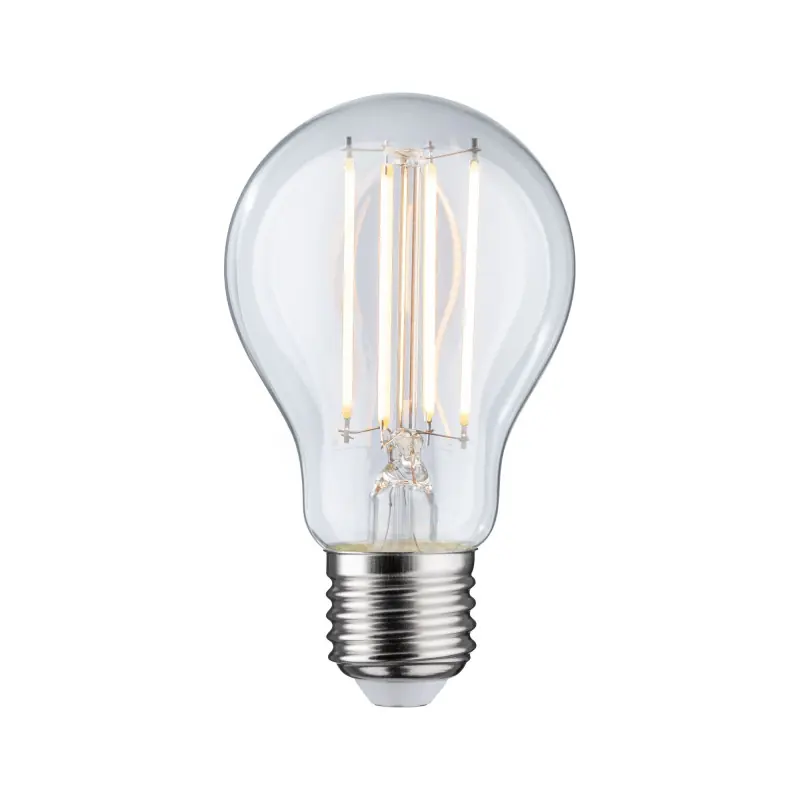 LED Standard 9 watts E27 Clair blanc chaud gradable