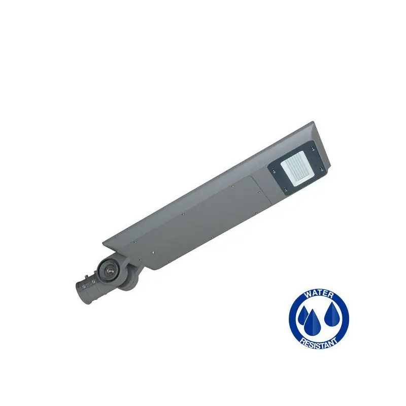Candélabre solaire led-40w-4000 lumens crépusculaire
