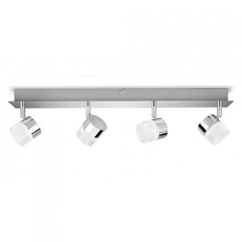 Applique plafonnier Philips 18w led quatre têtes orientable saillie
