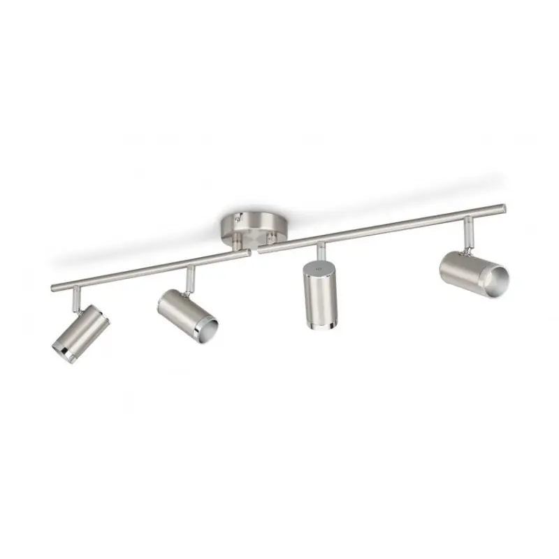 Applique plafonnier Philips 18w led quatre têtes orientable saillie
