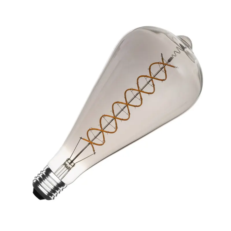 Ampoule 8w led filament culot e27 verre fumée 270mm