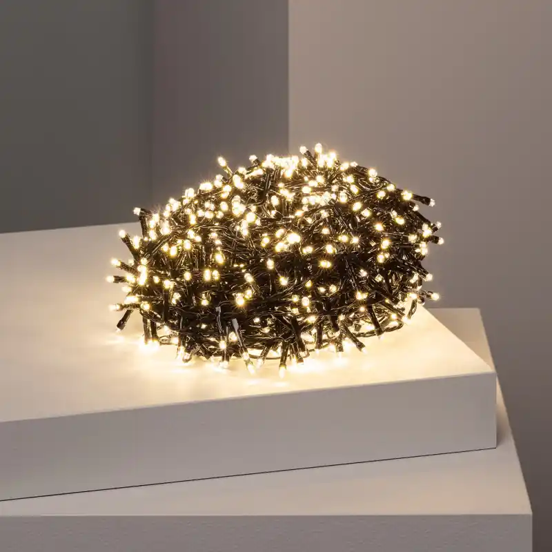 Guirlande 35m lumineuse led 220v décoration 3000k