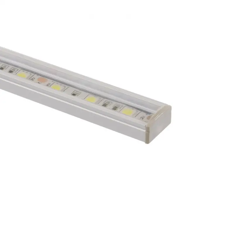 Profilé Aluminium a50 avec diffuseur Continu pour Ruban LED