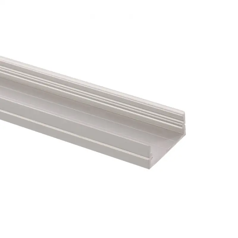 Profilé Aluminium large double ruban avec diffuseur Continu pour Ruban LED
