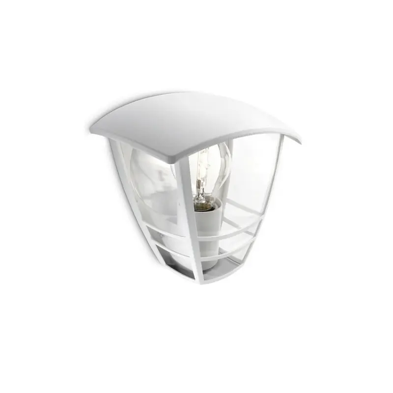 Applique extérieur Philips blanche ip44 culot e27