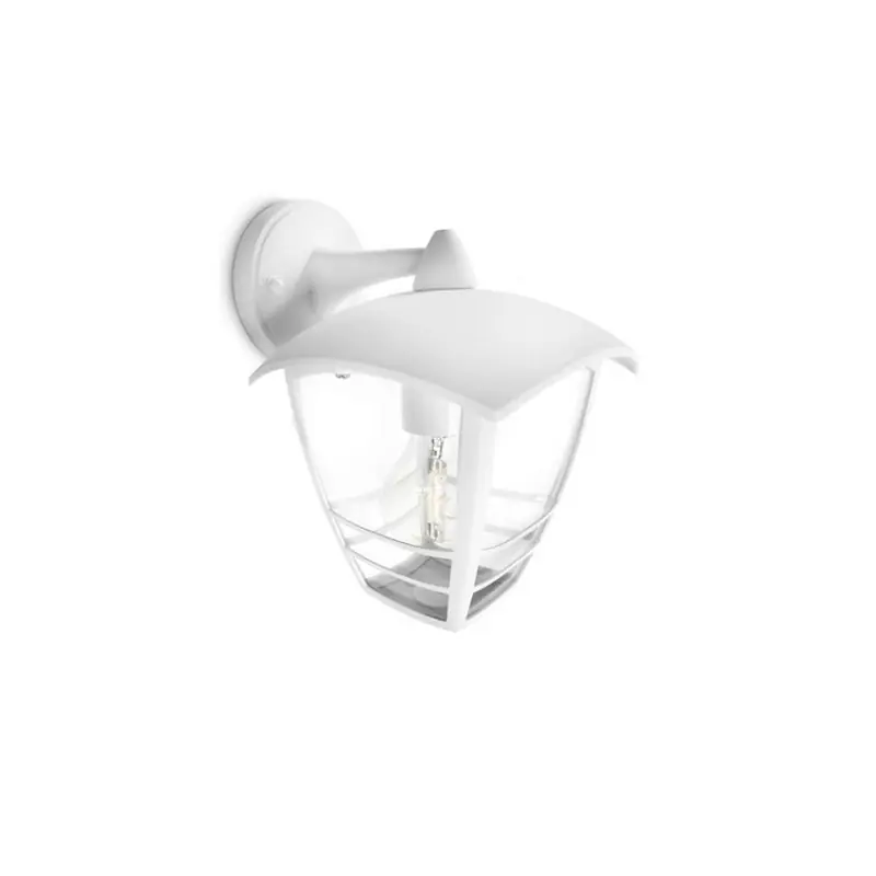Applique extérieur Philips blanche ip44 culot e27 bas