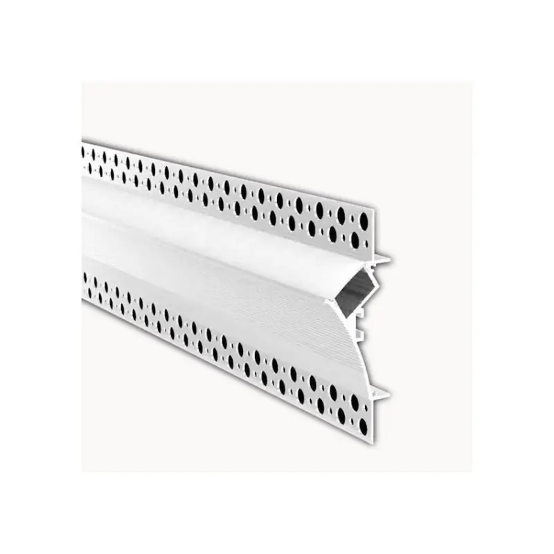 Profil aluminium 2m corniche cornière ruban led éclairage indirect Bandeau lumineux