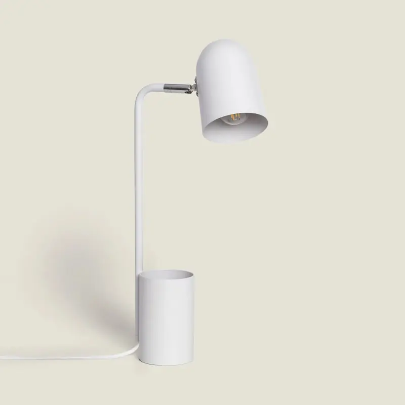 Lampe a poser métal culot e14 de bureau de travail