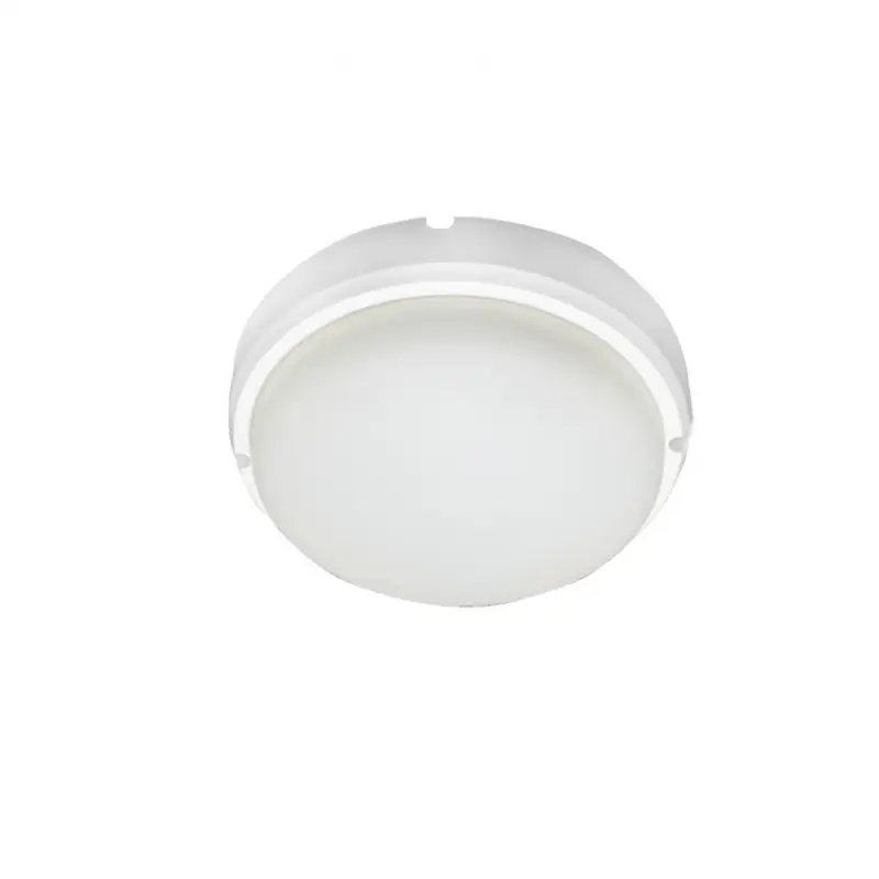 Hublot détecteur applique plafonnier ip65-25w extérieur rond blanc 6000k