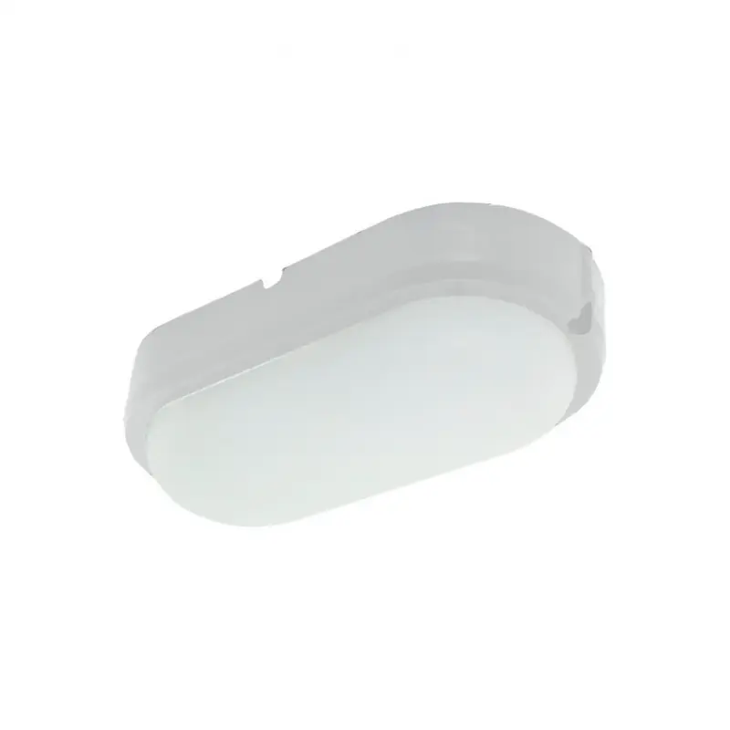 Hublot applique plafonnier ip65-15w extérieur ovale blanc