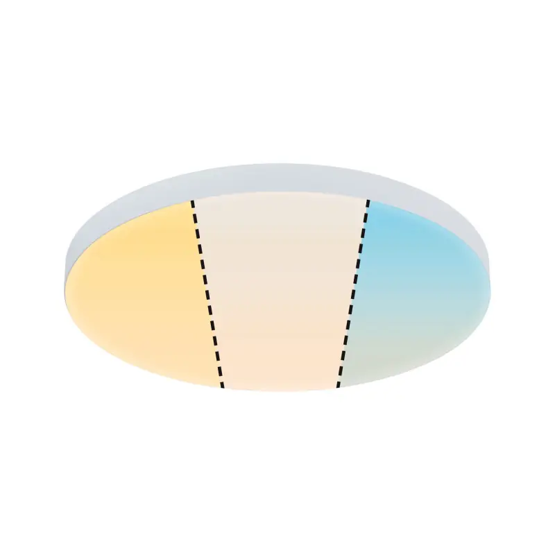 Panneau Velora 300mm 15W blanc switch 230V Métal