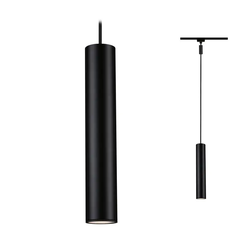URail Suspension Catalejo max10W GU10 Noir dépoli 230V métal