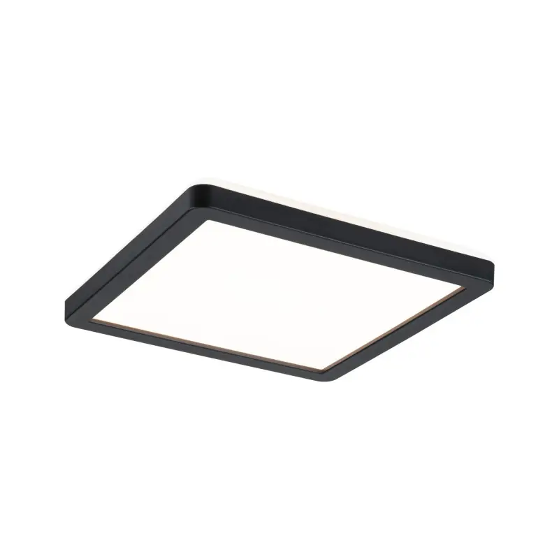 Panneau Atria Shine 11,2W 3000K 190x190mm 230V Noir plastique