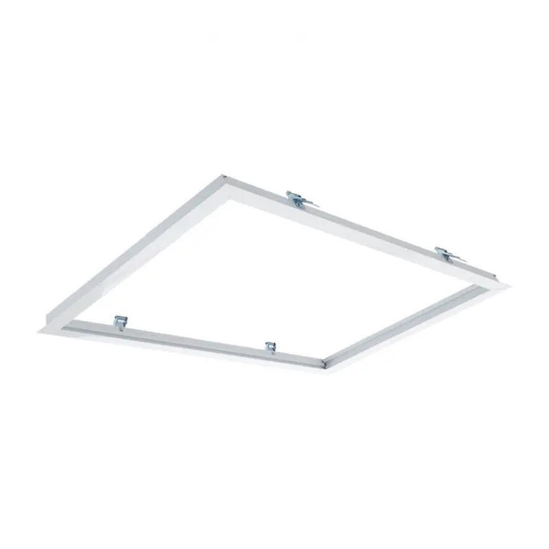Cadre pour encastrement dalle led 60x120cm avec ressort type downlight