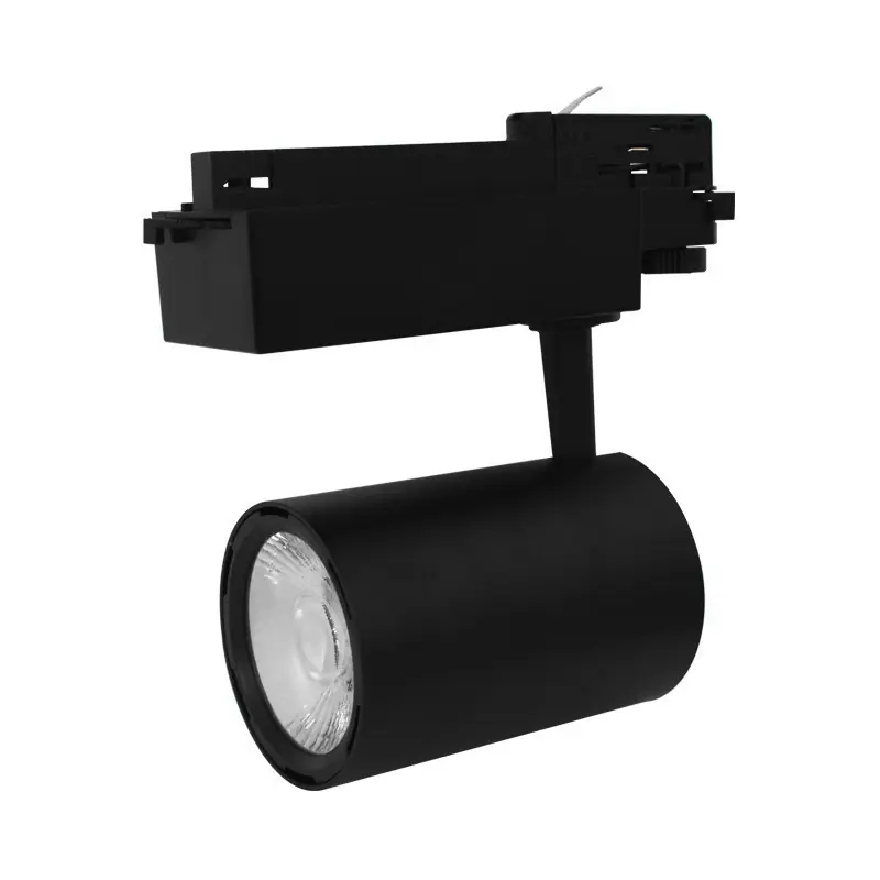 SPOT LED SUR RAIL 35 W NOIR 3000K IP20