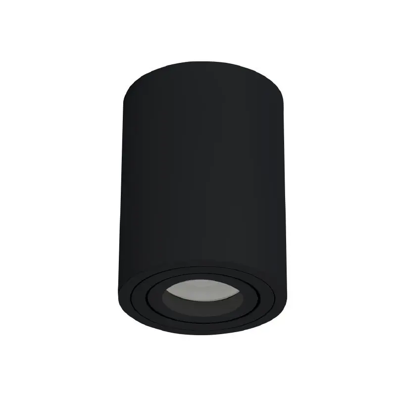 SPOT SAILLIE GU10 CYLINDRE NOIR