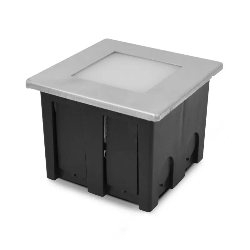 SPOT LED ENCASTRABLE BALISE 1,5 W 4000 K IP65 CARRE